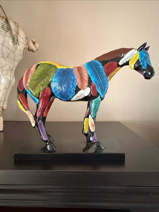 The Trail Of Painted Ponies Other - Trail of Painted Ponies “Horsefeathers” 2005 1E/2099 – Retired